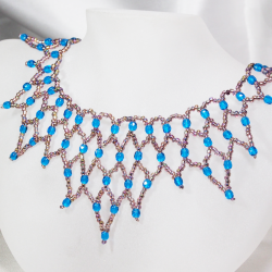 Necklace - Waterfall Tallulah - Necklace - Laiton argenté